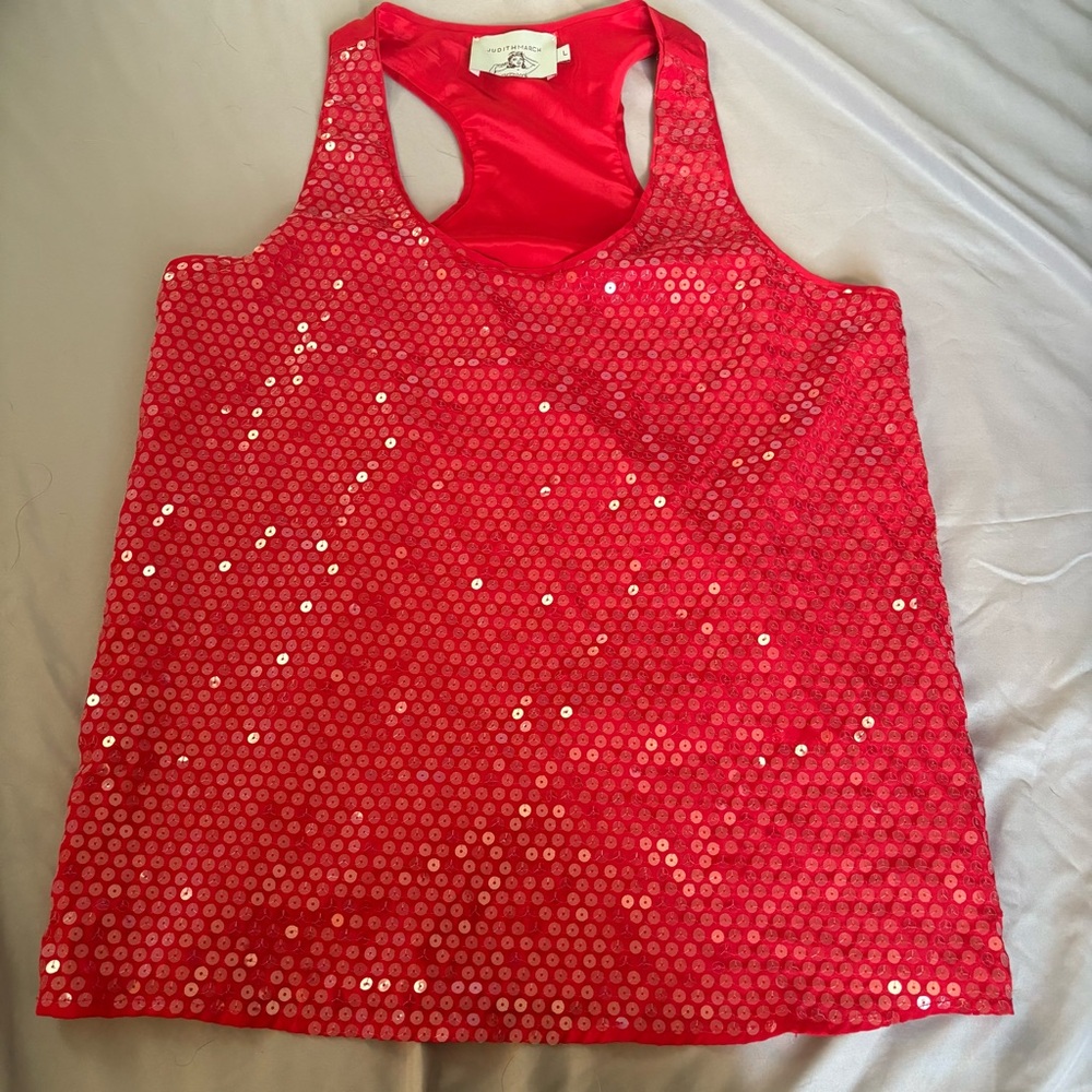 Judith March Sequin Tank Top